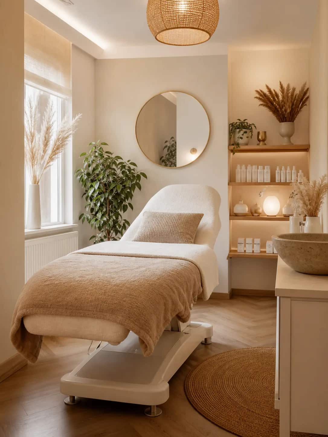 Namaste Beauty Laser Moers Studio mit Behandlungsraum am Jungbornpark